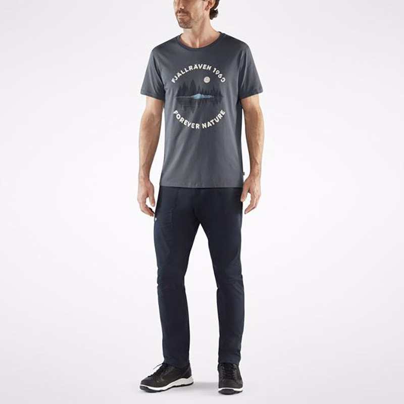 Skogsspegel T-shirt för män