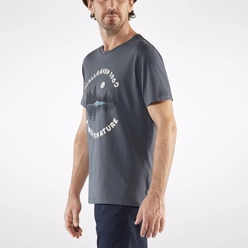 Skogsspegel T-shirt för män