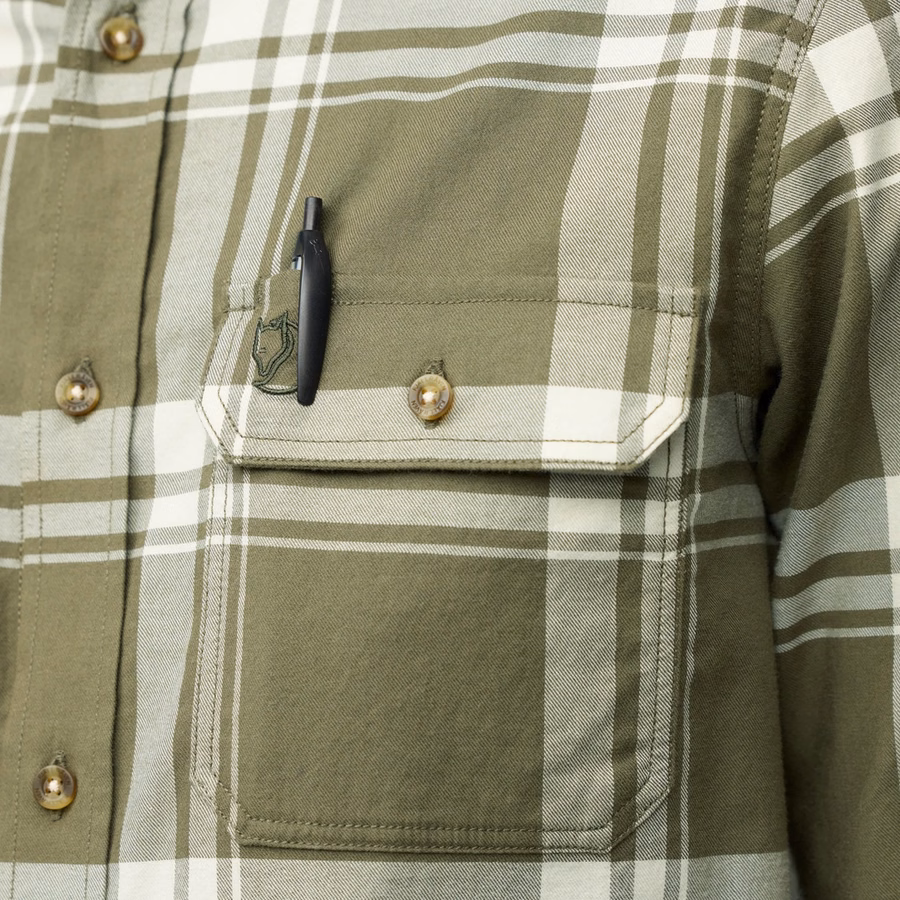 Ovik Lite Flannel Skjorta